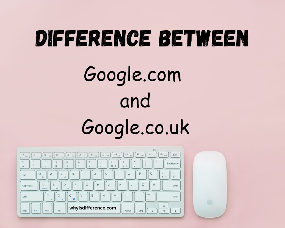 Difference Between Google.com and Google.co.uk