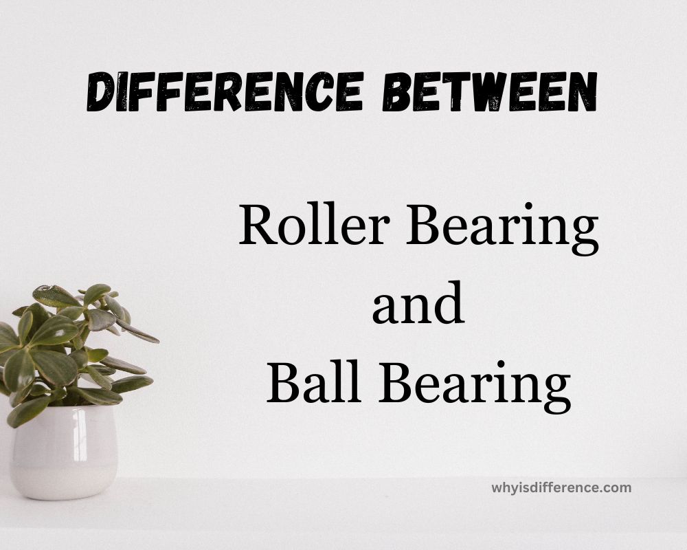 Difference Between Roller Bearing and Ball Bearing