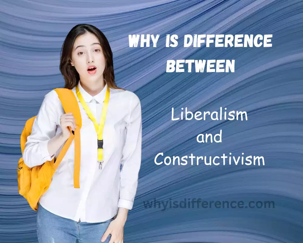 Difference Between Liberalism and Constructivism