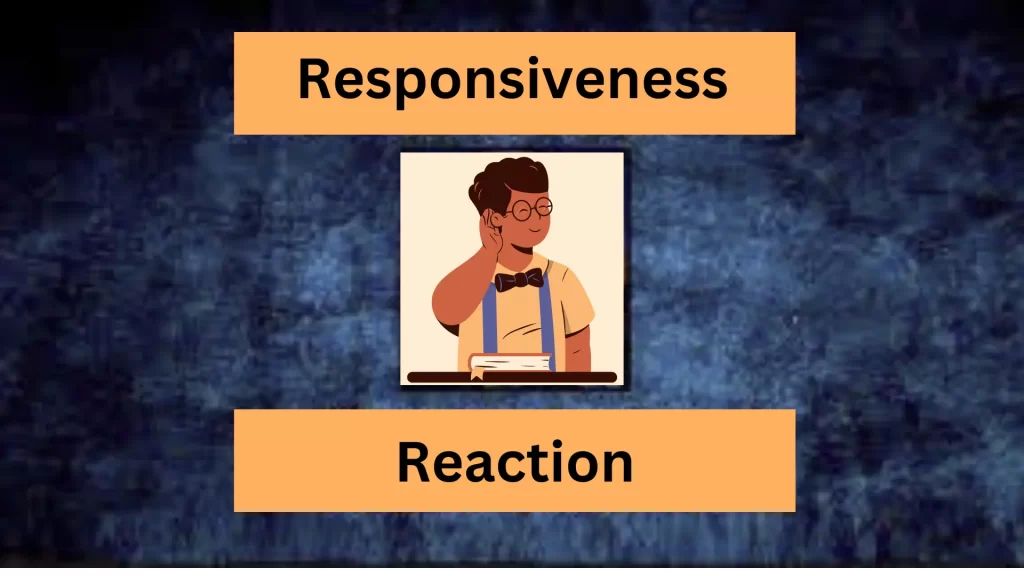 Reaction-vs-Responding