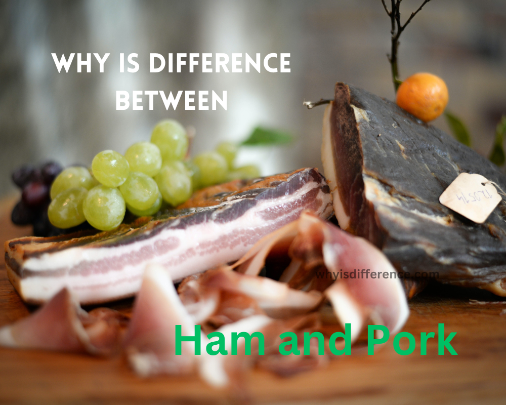 Why is Difference Between Ham and Pork