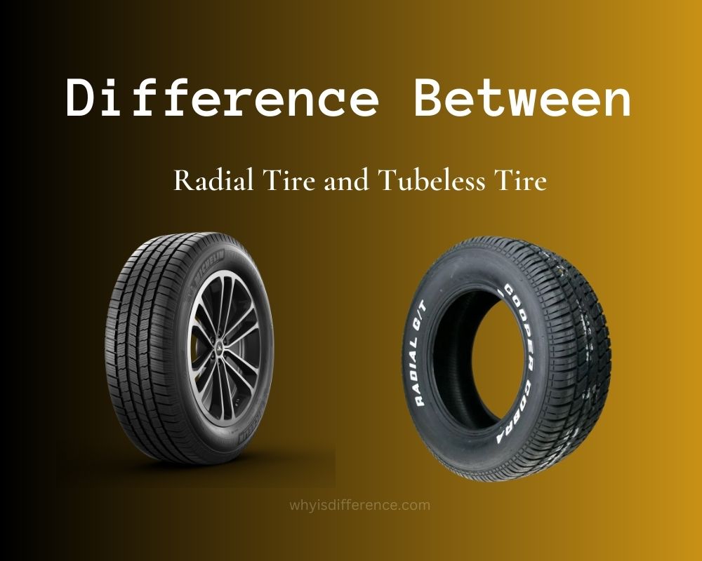 Difference Between Radial Tire and Tubeless Tire