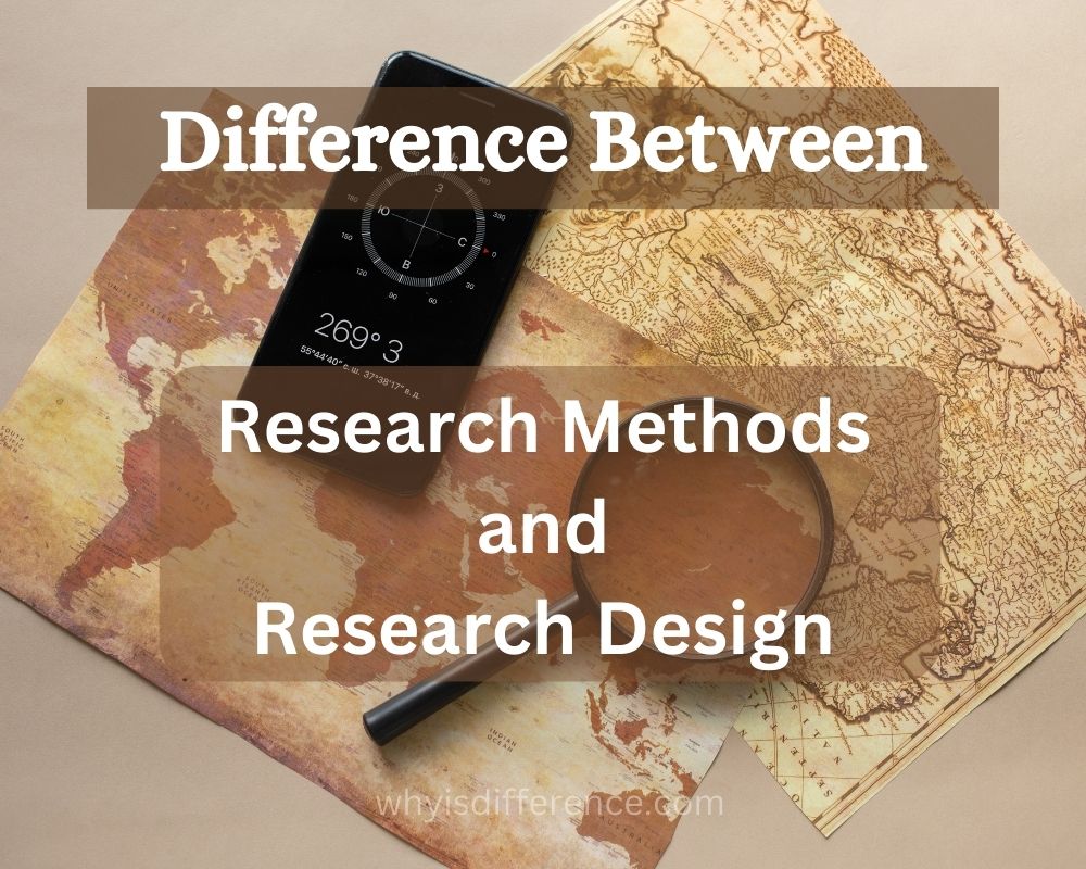 Difference Between Research Methods and Research Design