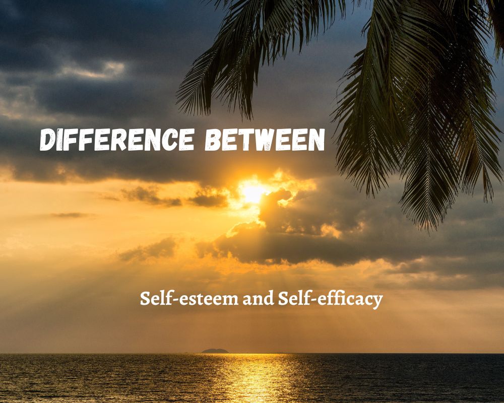 Difference Between Self-esteem and Self-efficacy