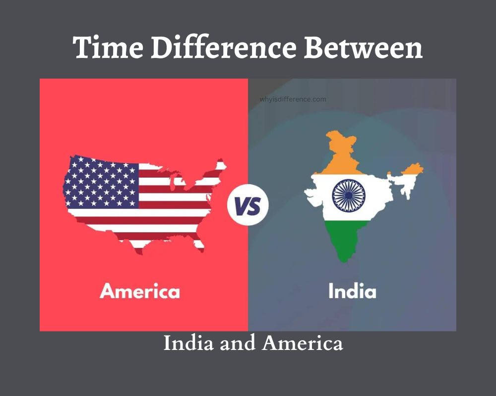 Time Difference Between India and America