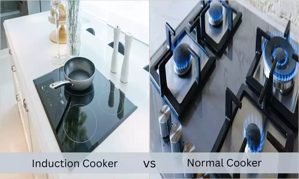 Induction Cooker and Normal Cooker