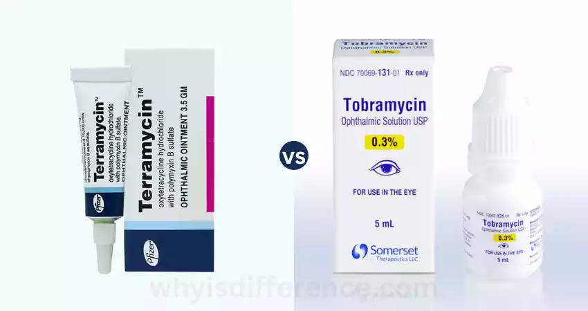 Difference Between Tobramycin and Terramycin