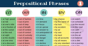 prepositional phrase